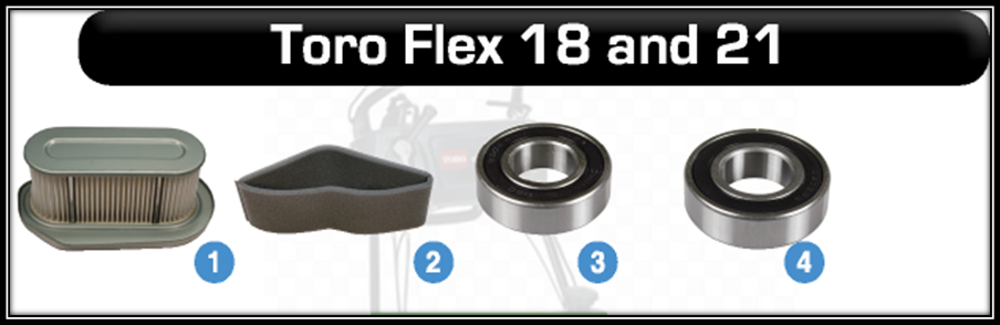 Replacement Parts for TORO Flex 18 and TORO Flex 21