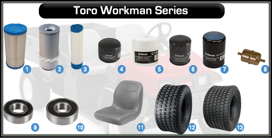 toro workman replacement seats